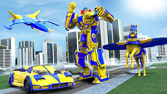 飞马车机器人改造(Flying Horse Car Robot Transform)