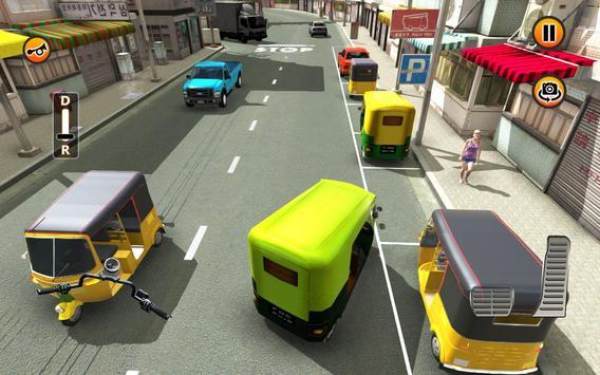 人力车停车模拟(TukTuk Rickshaw Parking Simulato)