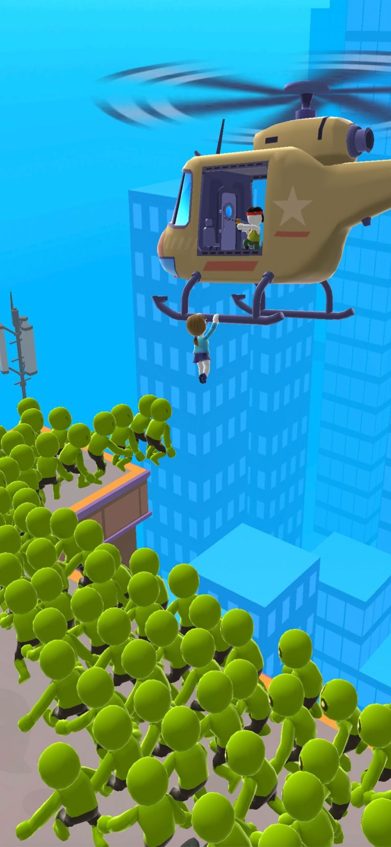 直升机逃生城市3D