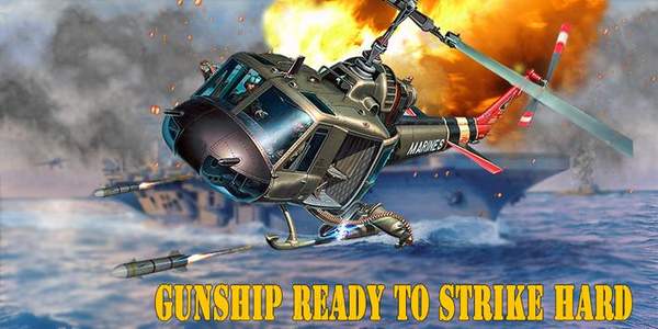 3D战斗空袭(Helicopter Simulator Gunship 3D)