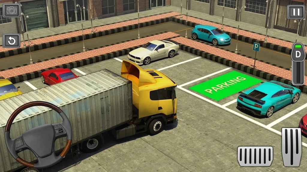 城市卡车停车场3D(city truck parking: truck parkin)