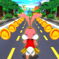 地铁兔子跑酷(Rabbit Run 3d - Runner Games 202)