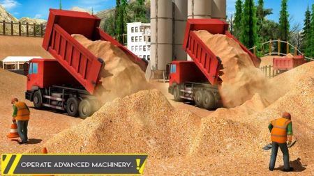 沙土挖掘机起重机运输车(Sand Excavator Offroad Crane Transporter)