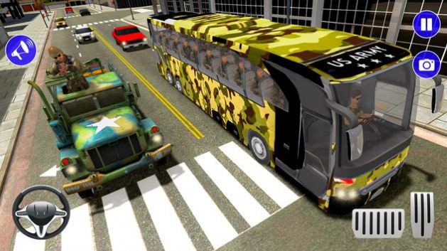 美国军用大巴模拟器3D(Real Army Bus Simulator 2019)