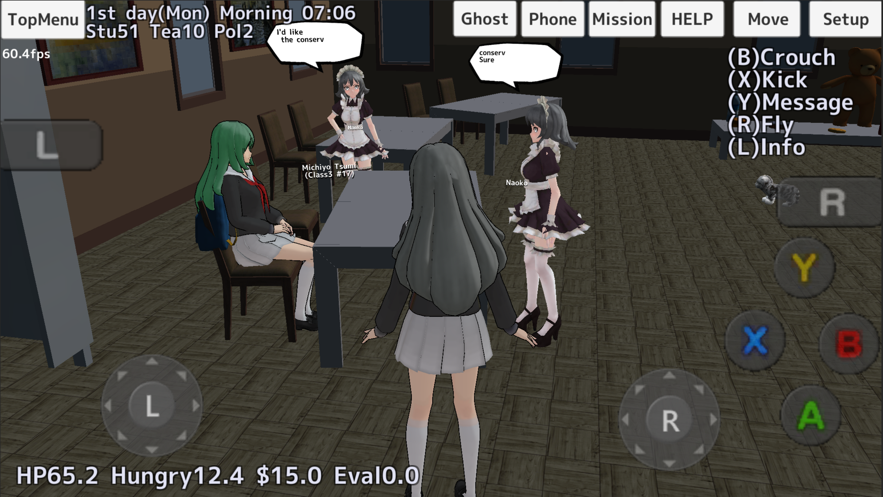 校园女生模拟器mod版(SchoolGirls Simulator)