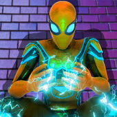 飞行蜘蛛战士模拟(Flying Spider-hero Sim Games)