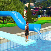水上乐园滑梯(Water Park Slide)