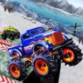 雪地奔驰卡车(Monster Truck Snow Stunt Racing)