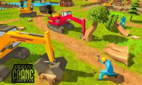 挖掘机起重机(Heavy Crane Excavator)