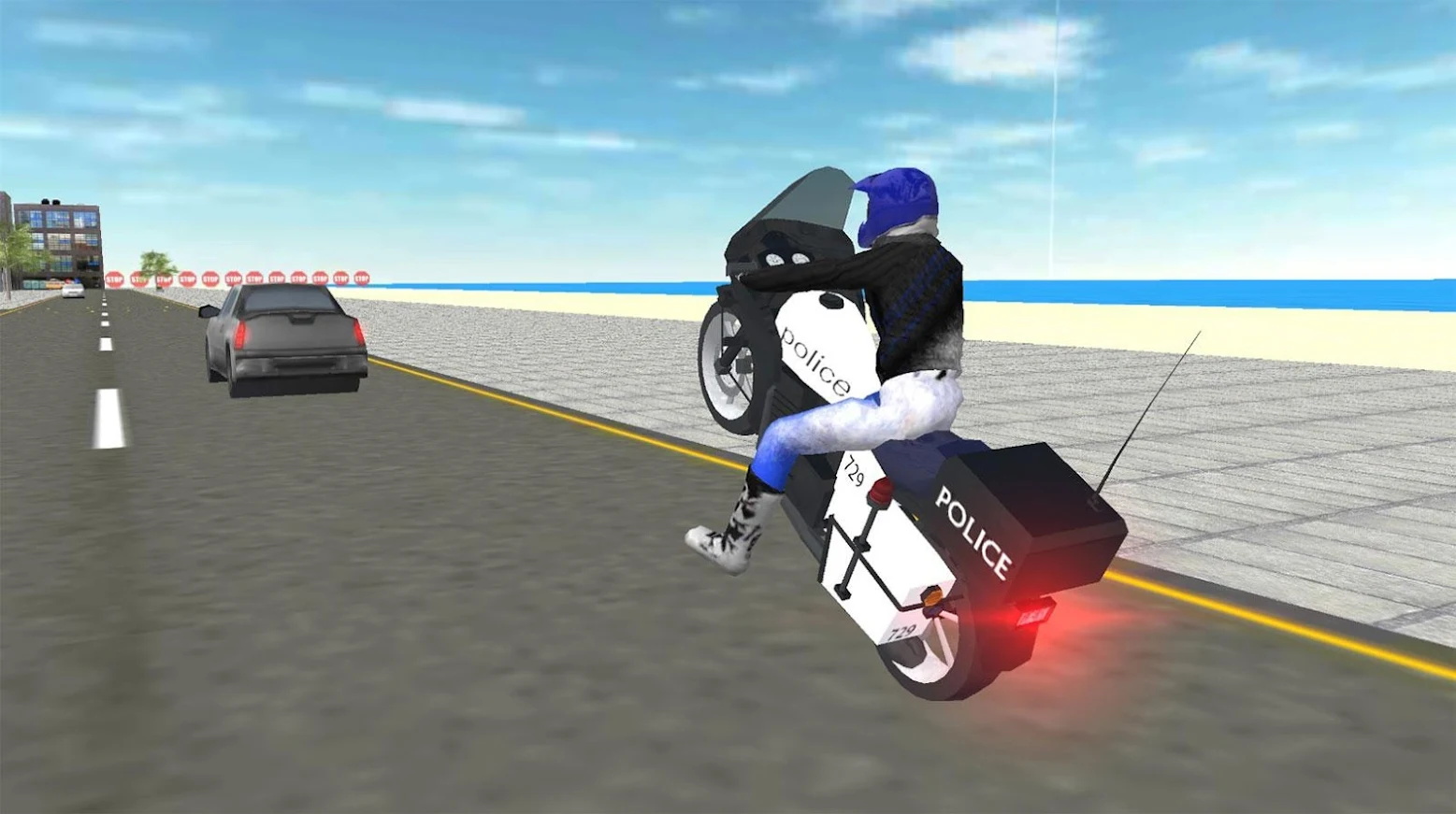 真实警察摩托车模拟器(Police Motorbike Sim 2020)