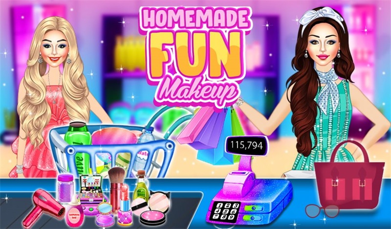 芭比女孩化妆(HomeMade Makeup Kit)