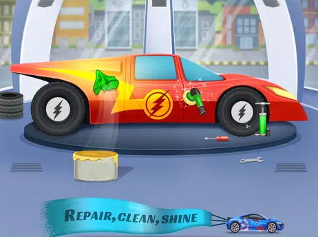 儿童超级英雄洗车(Kids Super Hero Car Wash)
