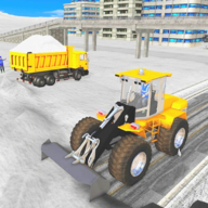 雪地起重机道路救援3D(Snow Crane Road Rescue 3D)