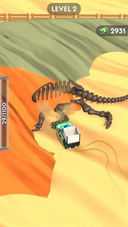 化石挖掘模拟器