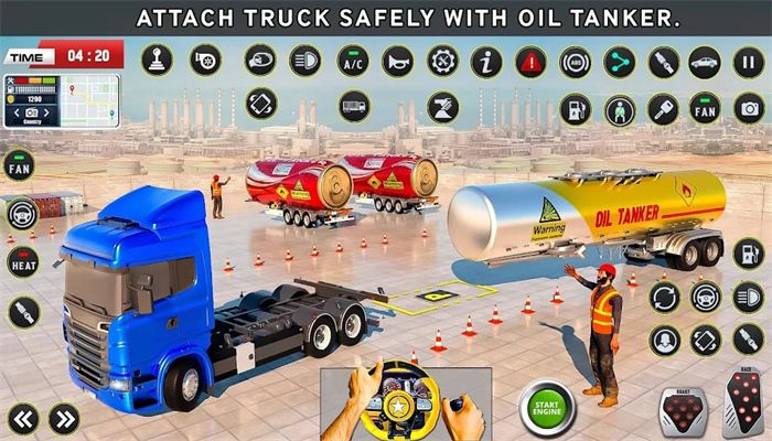 油罐运输车(oil tanker game)