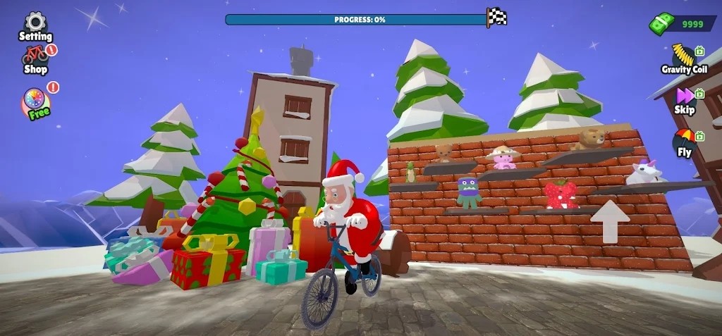 圣诞老人自行车大师(Santa Bike Master)