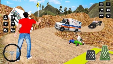 直升机合力救护(Heli Ambulance Simulator 2020: 3D Flying car games)