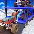 雪上运输卡车3D(Snowmobile Truck Transport)