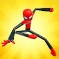 蜘蛛英雄火柴人(Spider Hero Stickman Rope Gang)