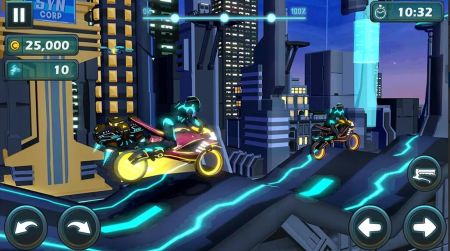 赛博摩托竞赛(Super Hero Racing - Bike Games)