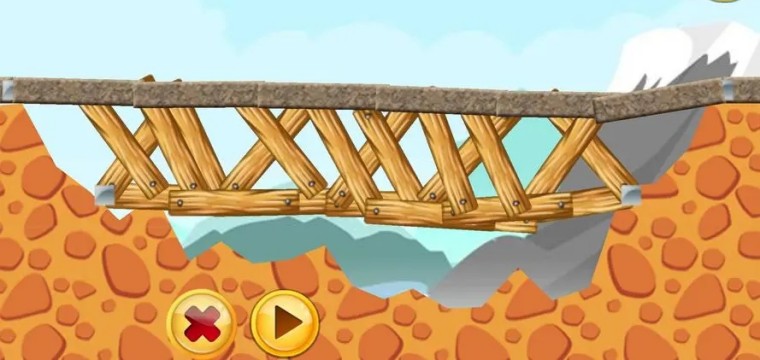 建造桥梁的游戏