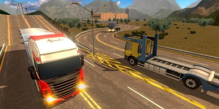 模拟开大货车的游戏