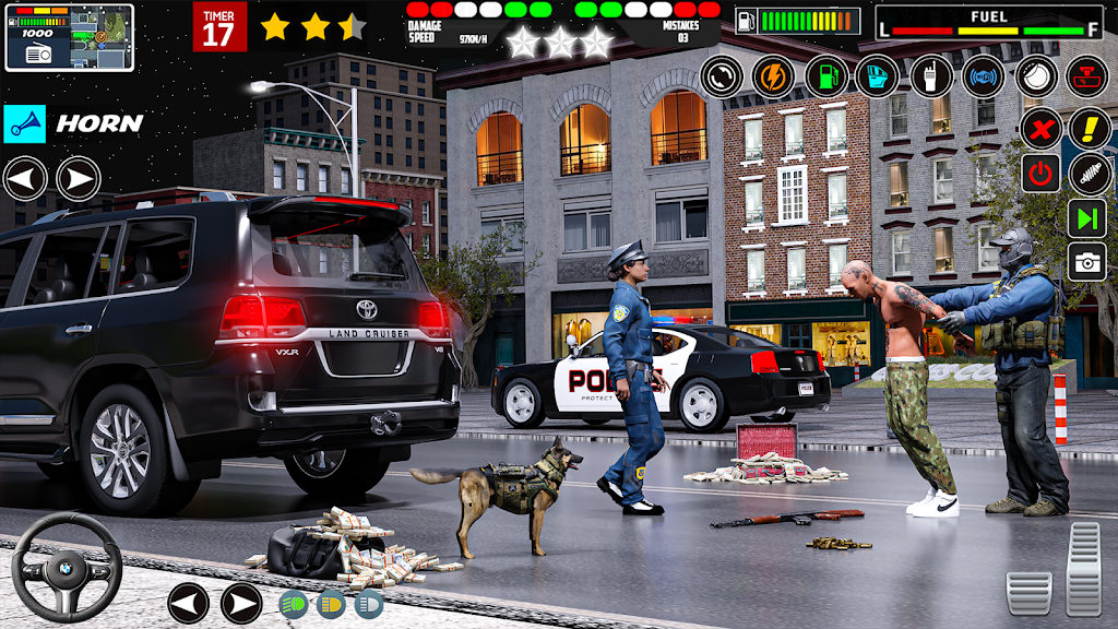 警车完美停止追逐考验(Police Car Chase Game 3D Sim)