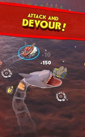 躲避大白鲨(Jaws.io)