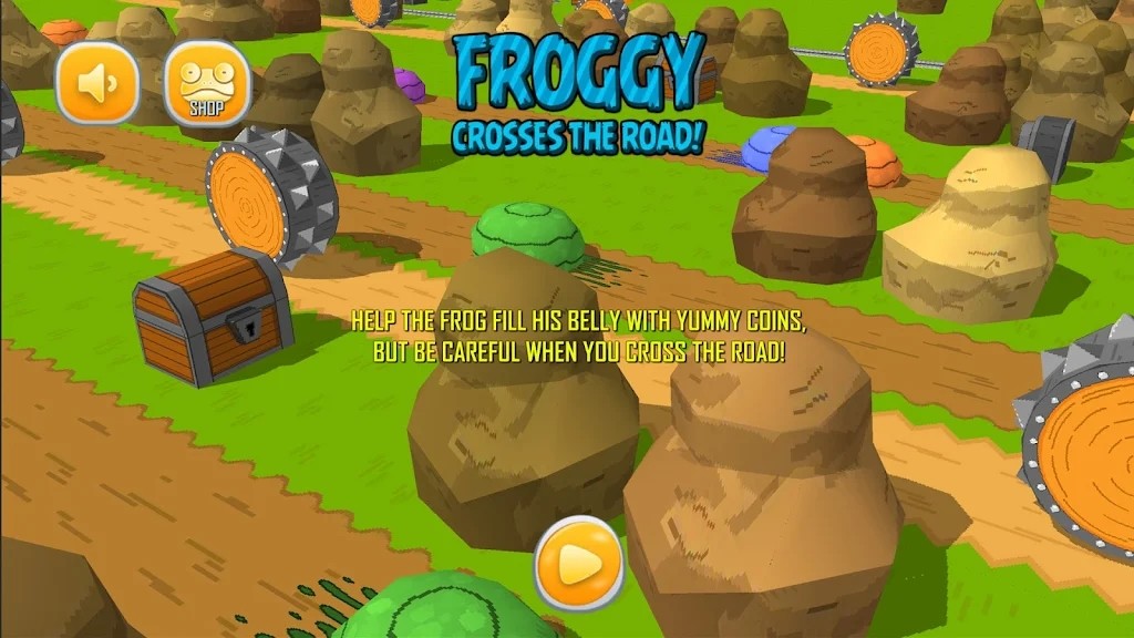 跳蛙穿越森林(Jumppy Frog Road Crossing)