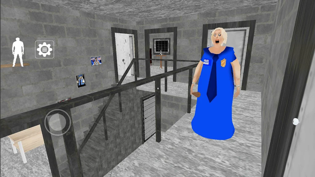 逃离奶奶追击的监狱(Escape Police Granny Prison)