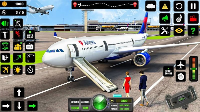 超级飞机起飞模拟(Airplane Flight Simulator 2024)