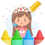 ɫ(Princess Coloring Game)